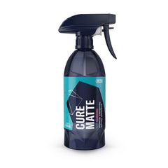 GYEON Cure Matte spray application on matte surface for protection