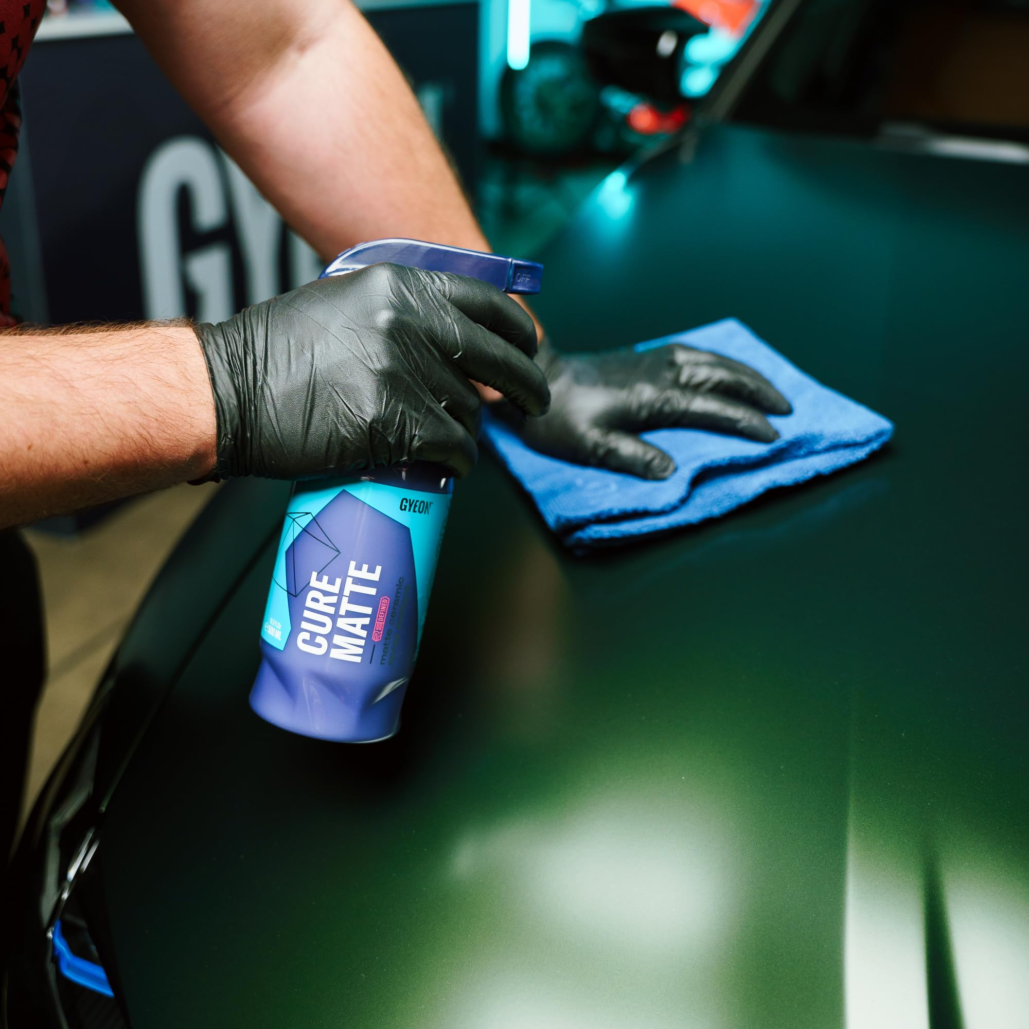 GYEON Cure Matte safe for matte paint, vinyl, PPF, wheels, glass