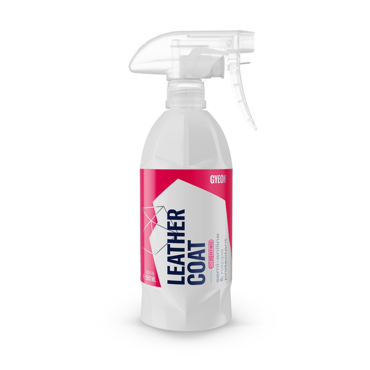 Gyeon Leather Coat applied with microfiber for smooth, even protection.