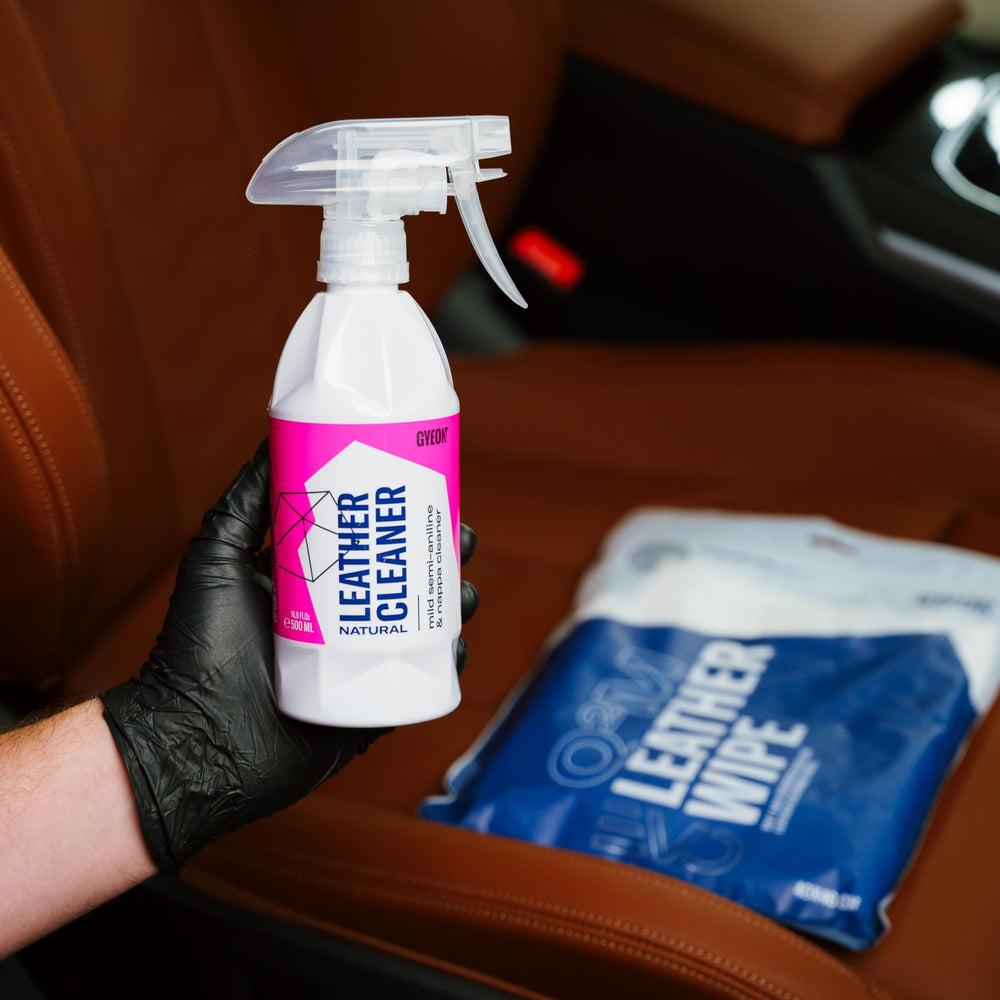 GYEON LeatherCleaner Natural ideal for nappa leather prep and coating