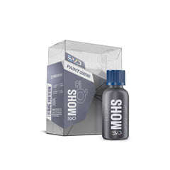 Gyeon MOHS ceramic coating bottle pour for DIY preparation.