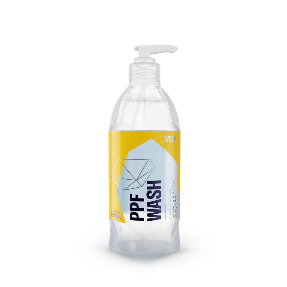 Gyeon PPF Wash bottle with rich foam for safe PPF and coated surface cleaning