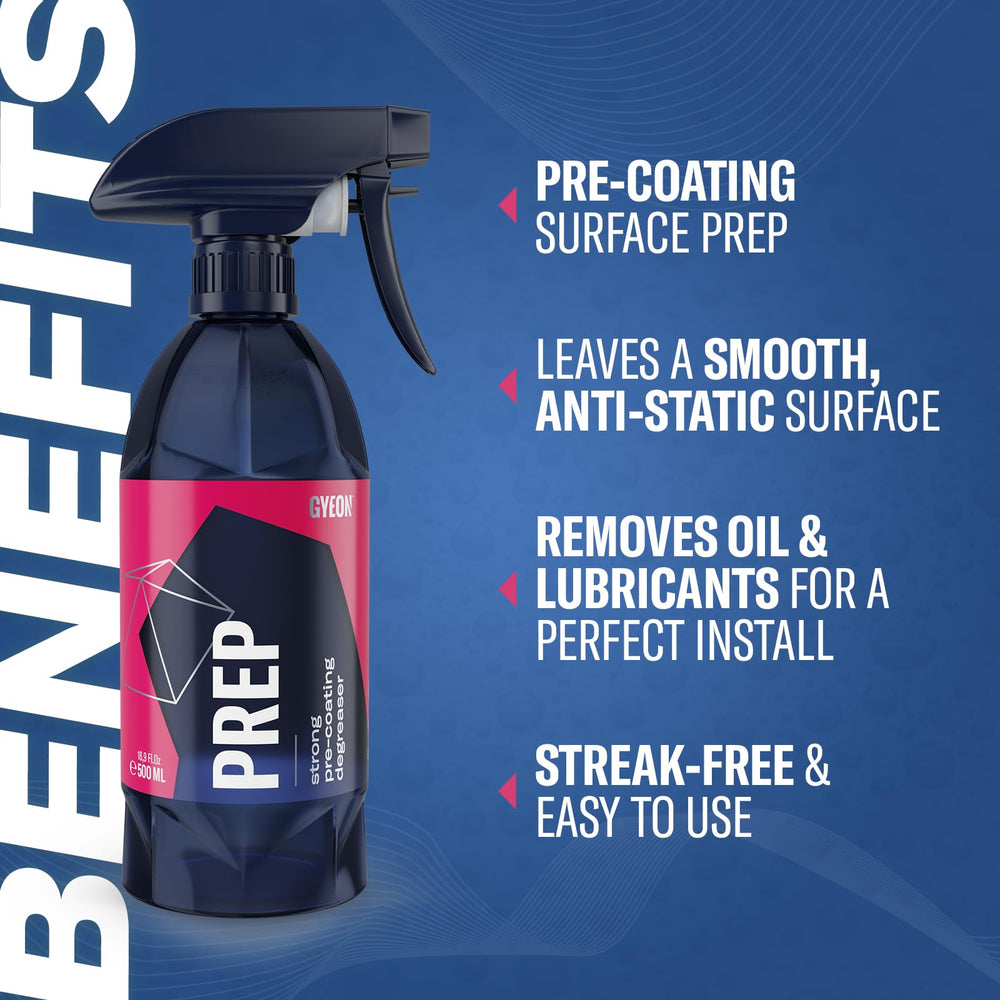 Gyeon Prep Redefined spray nozzle closeup for precise application
