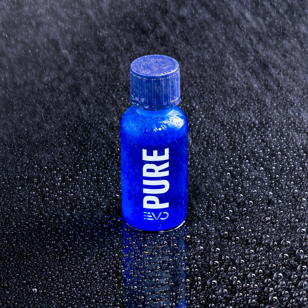 Gyeon Q2 Pure Evo surface stays cleaner with easy water runoff.