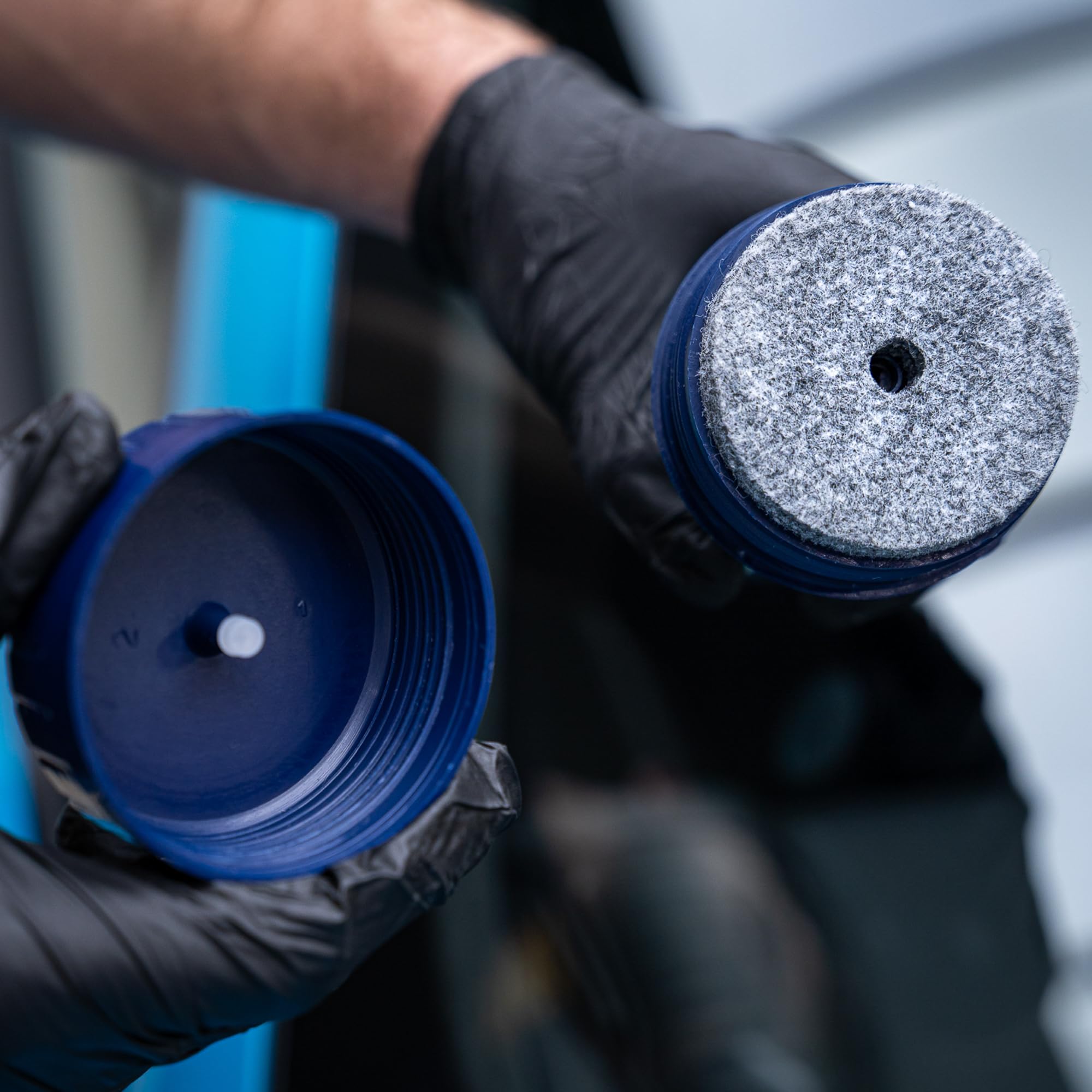 Gyeon Quartz QuickView durable hydrophobic layer lasts months with low maintenance.