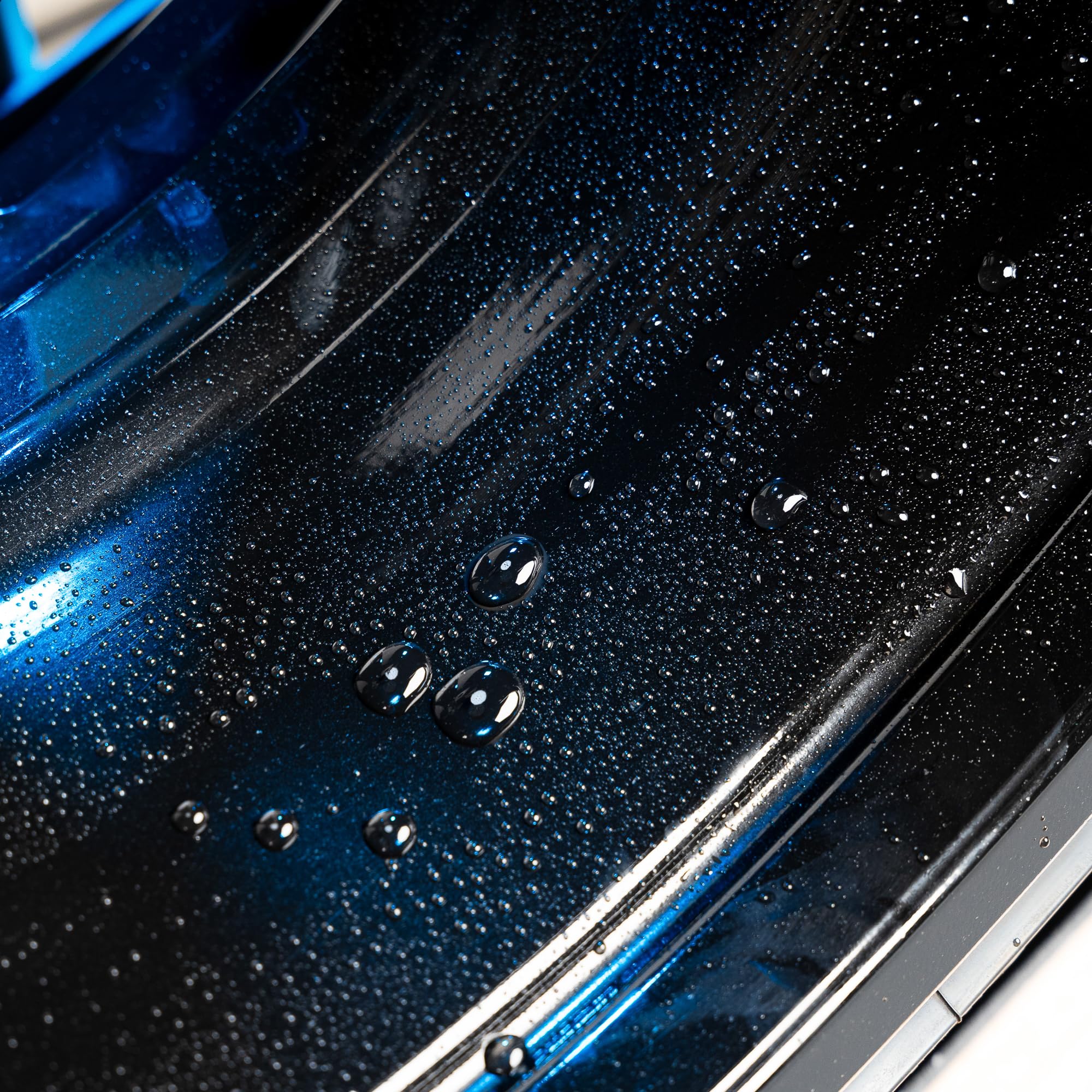 Gyeon Rim EVO brake dust beading on alloy rim.