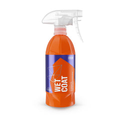 GYEON Wet Coat bottle closeup for quick DIY car detailing.