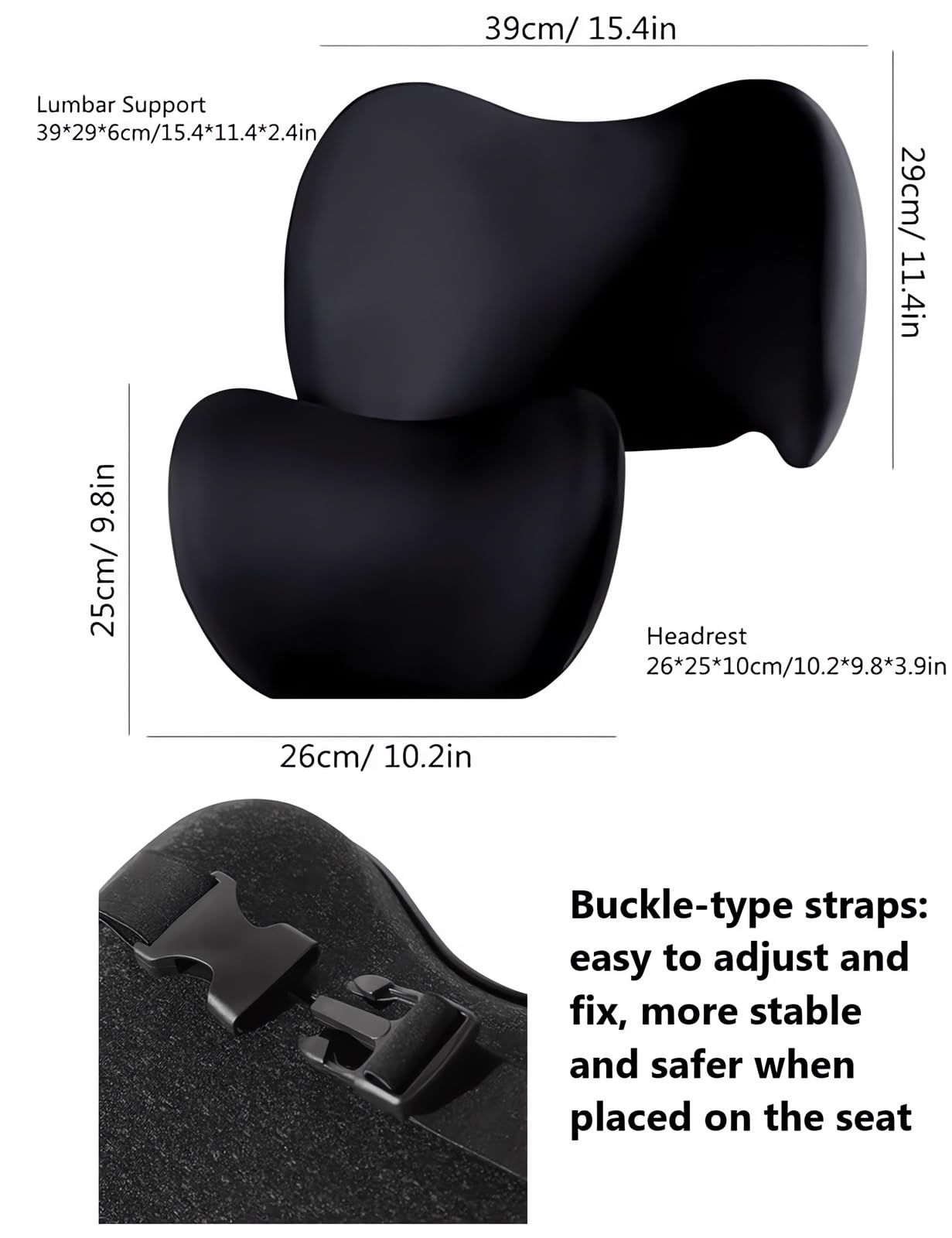 GYLCTOM travel and office use pillow supports posture during long sits.