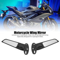 GYMARK 360-degree rotating wing mirror enables quick alignment and aerodynamic foil when folded.