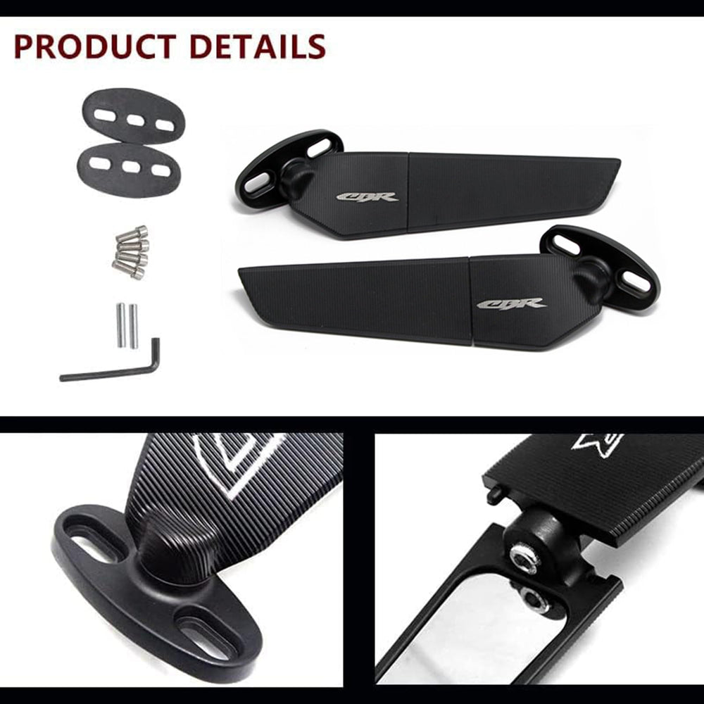 GYMARK sport-bike mirror mount for secure fit and reliable performance.