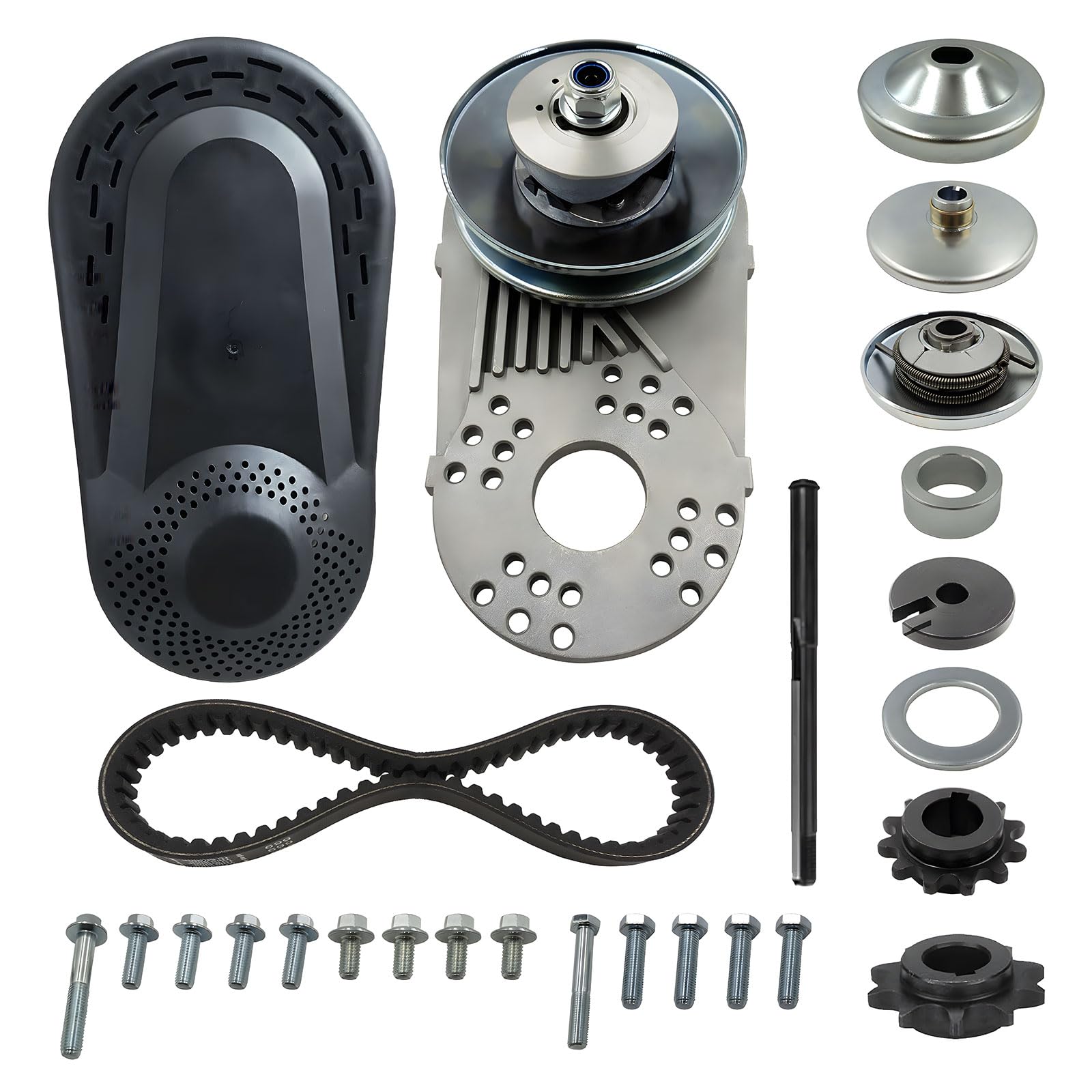 GYMMEDS 30-series torque converter 3/4 bore assembly for Predator 212cc engines, smoother take-off.