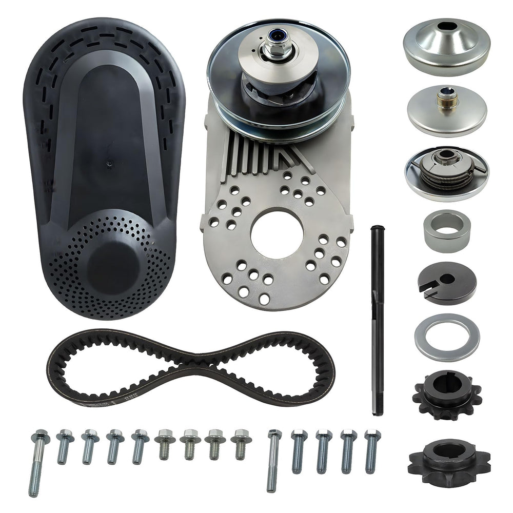 GYMMEDS 30-series torque converter 3/4 bore assembly for Predator 212cc engines, smoother take-off.