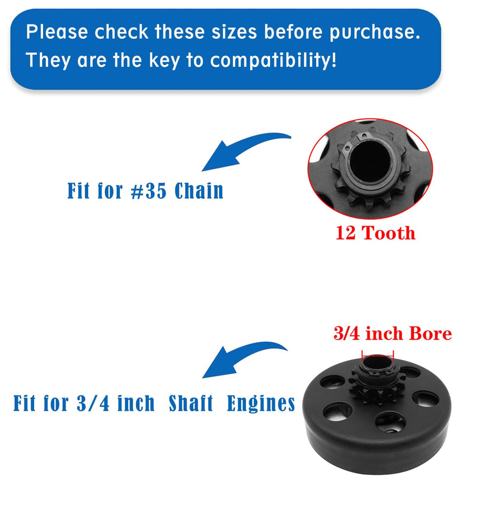 GYMMEDS easy-install clutch kit with hardware shown for quick setup.