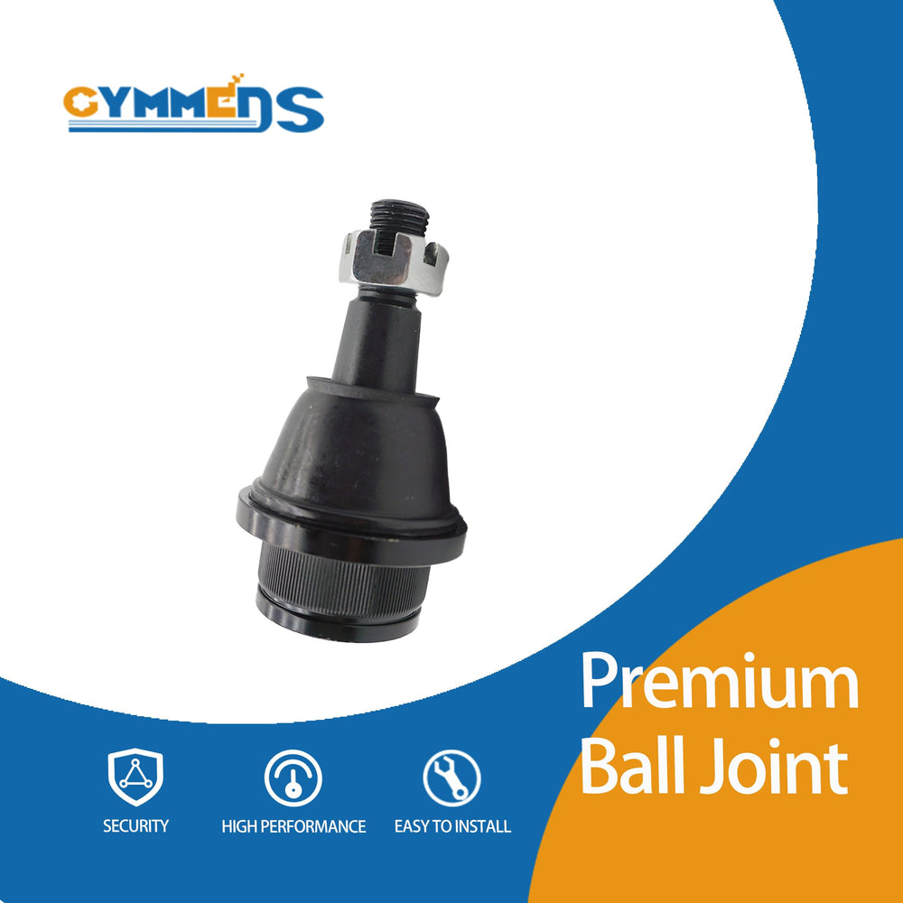 GYMMEDS front lower ball joint provides solid articulation for stable suspension movement.