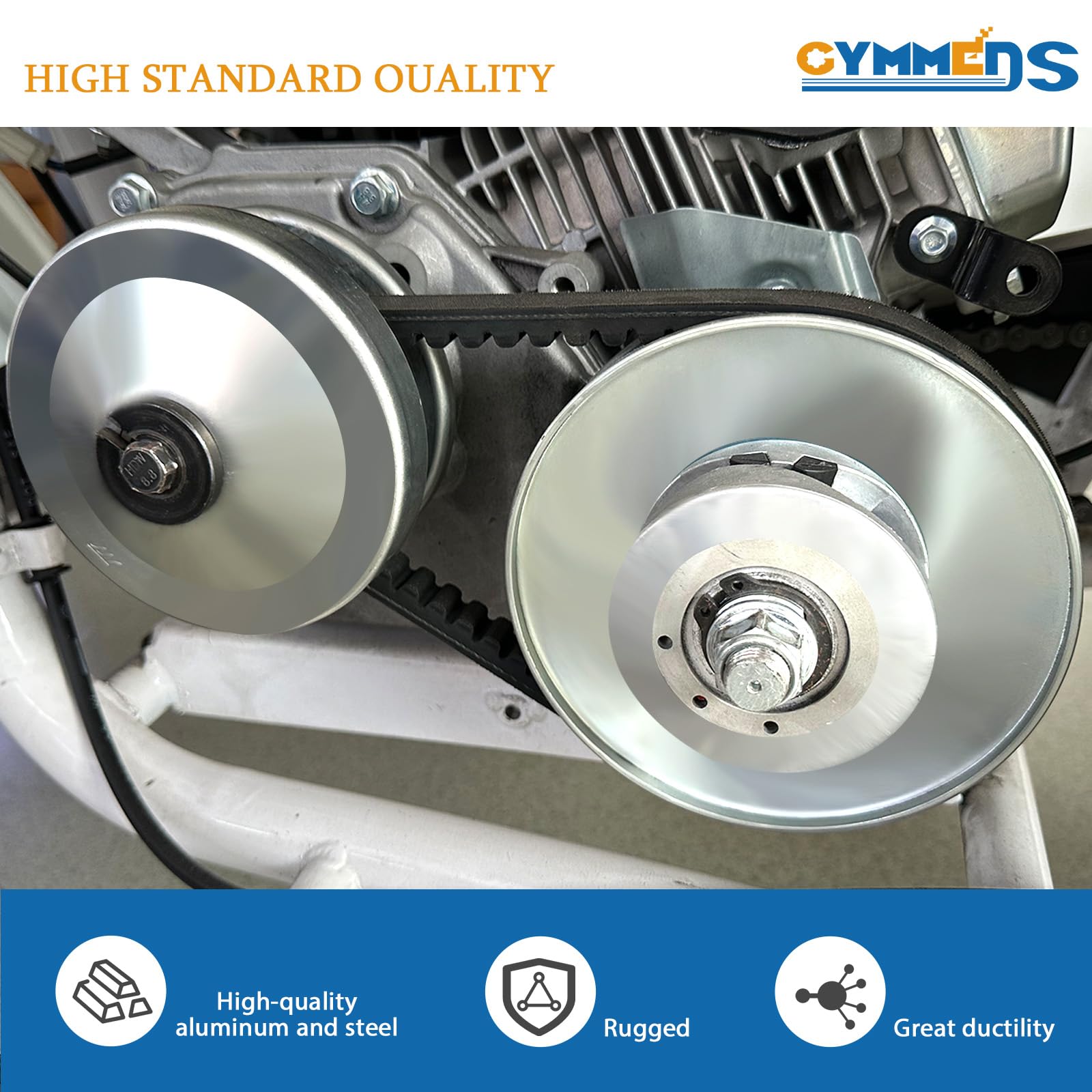 GYMMEDS full mounting hardware ensures a complete install.