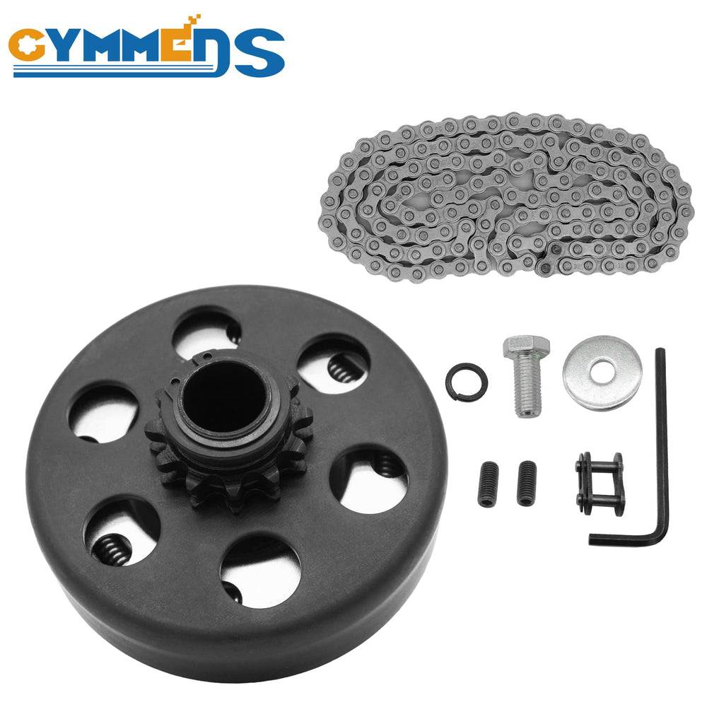 GYMMEDS clutch with 35 chain ensures stable engagement and grip