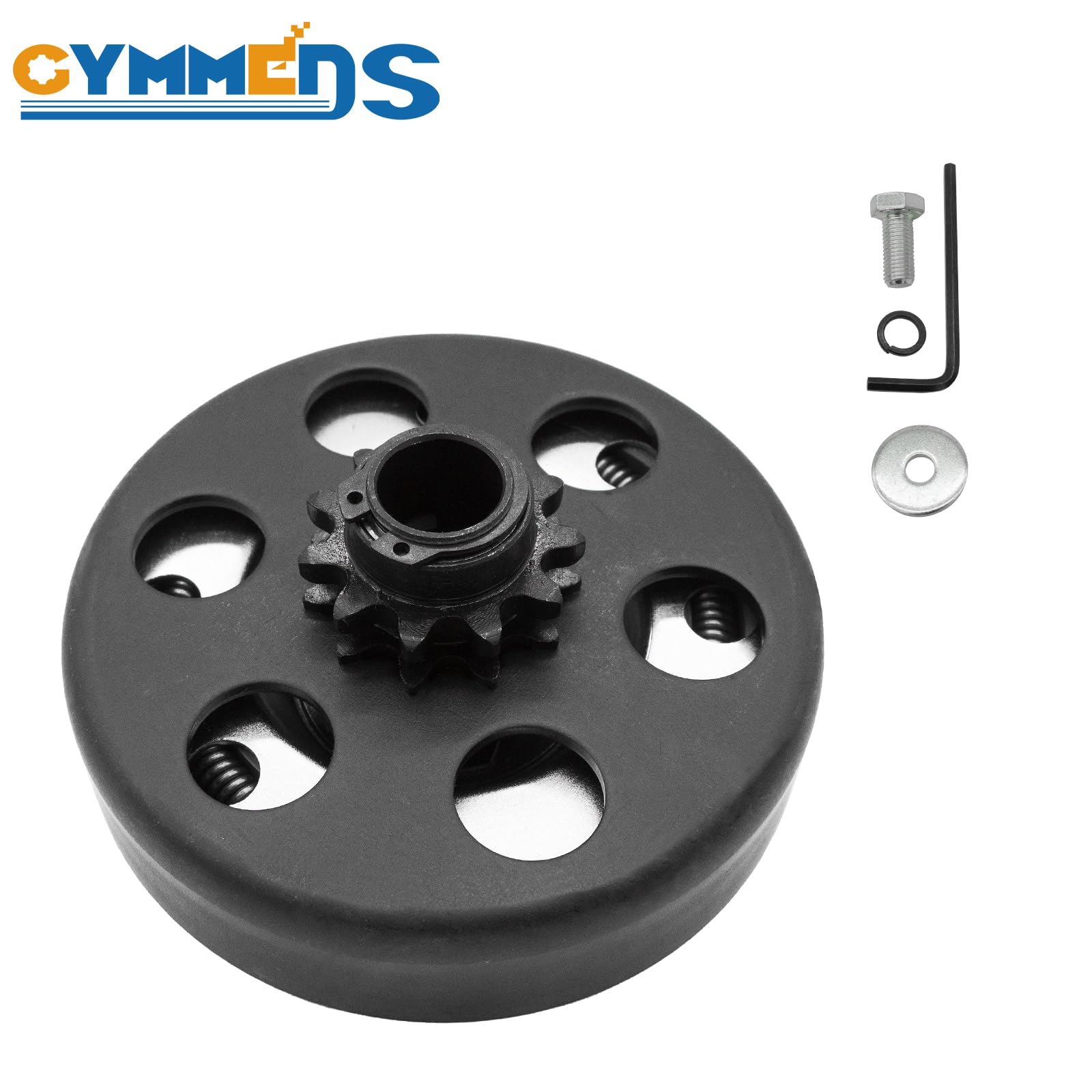 GYMMEDS go kart clutch kit keeps power transfer efficient for minibikes and mini choppers.