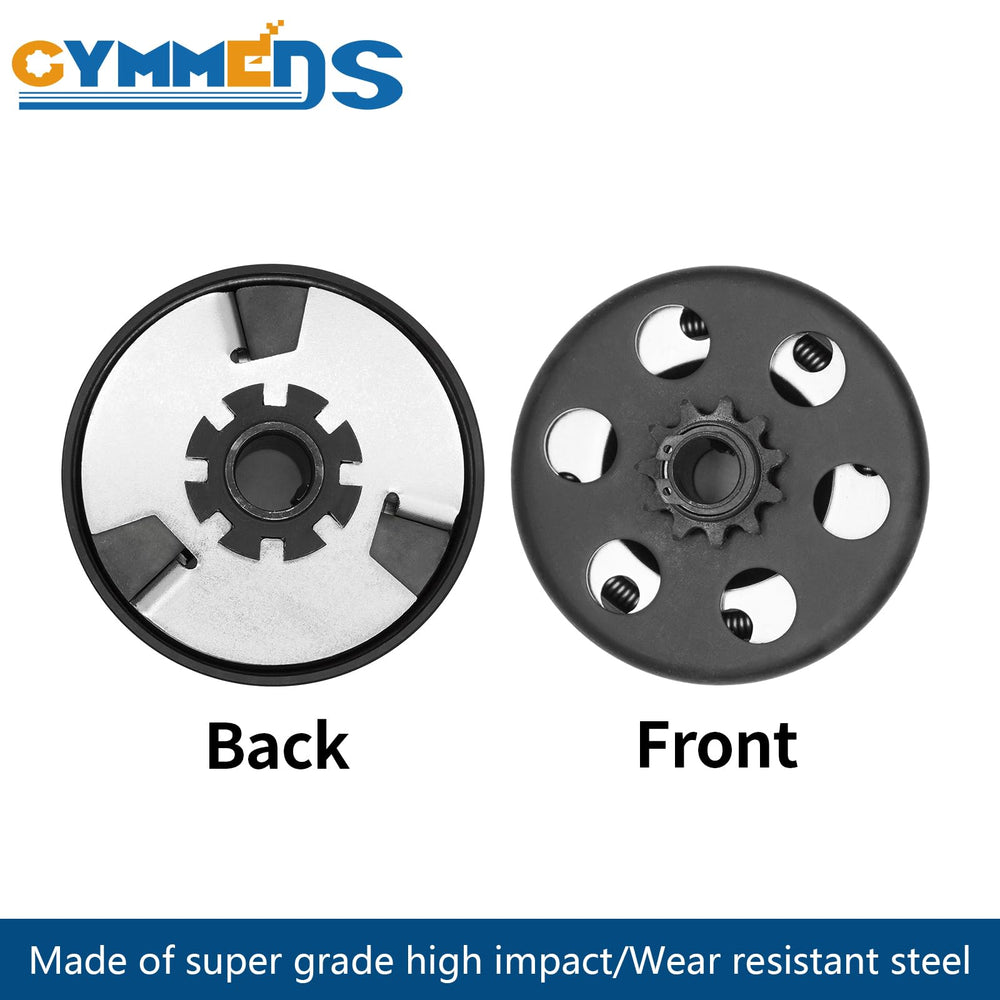 GYMMEDS design promotes heat dissipation for extended use in go karts and minibikes.