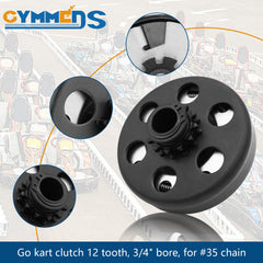 GYMMEDS Honda GX compatibility clutch for reliable engine pairing