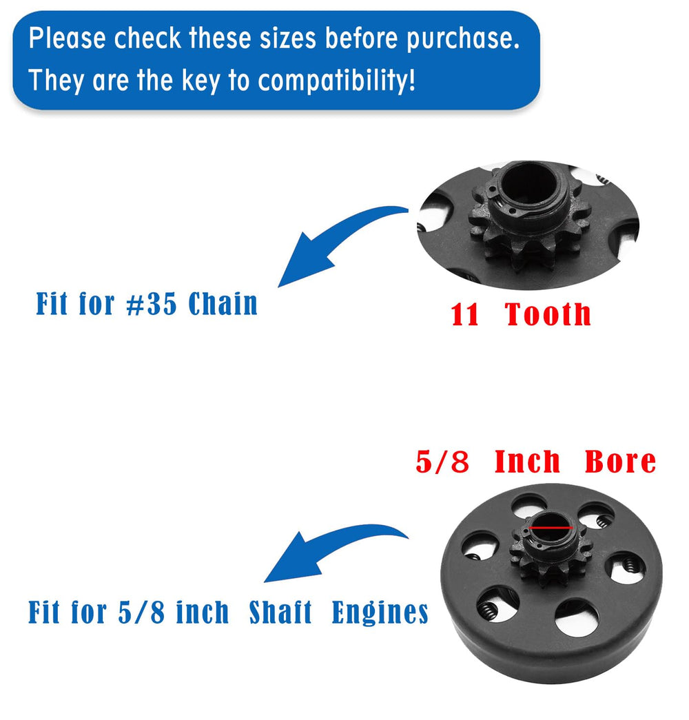 GYMMEDS 107 mm diameter provides compact, lightweight power transfer for compact engines.