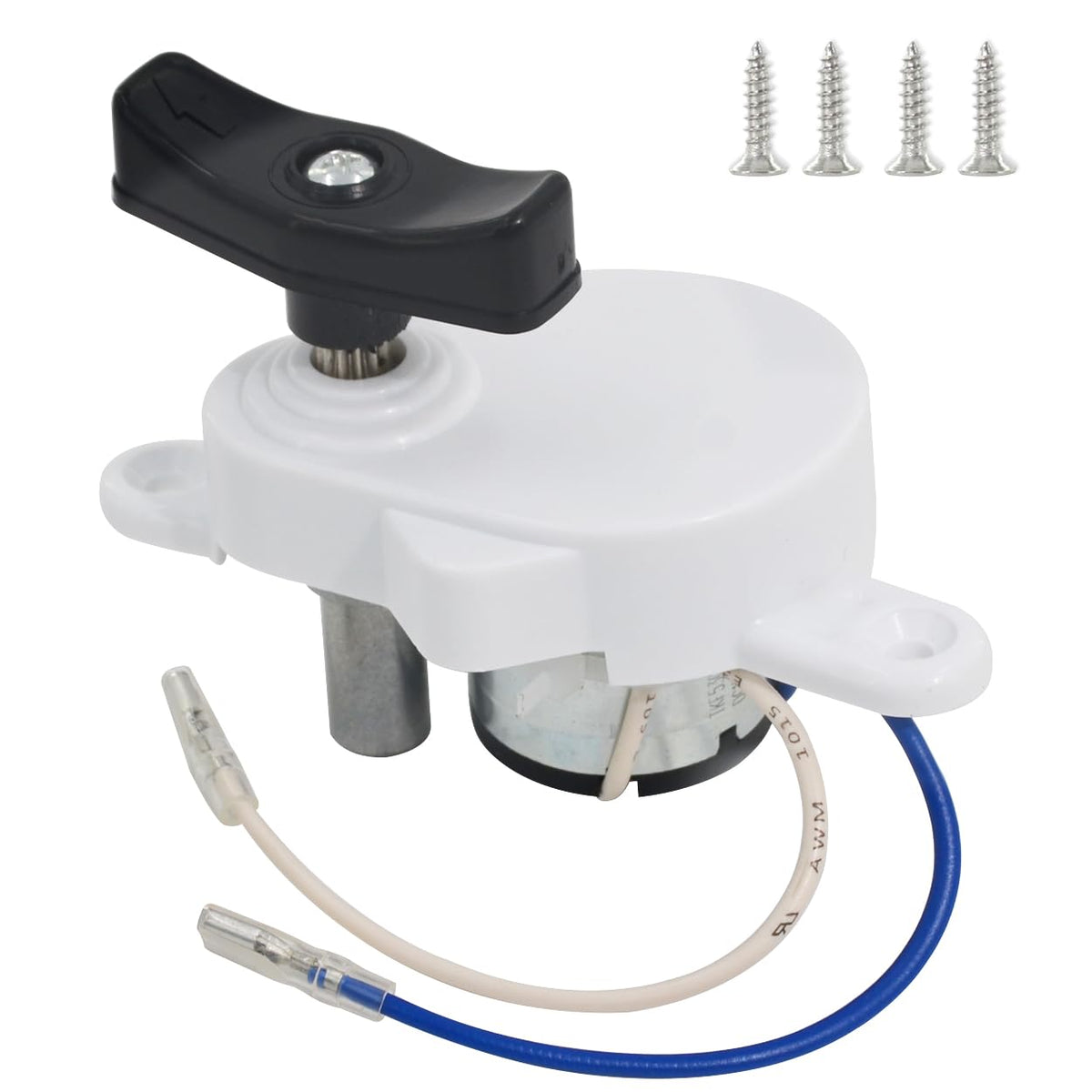 GYOFFULL K6010-81 roof vent lift motor, white cap, smooth RV vent action.