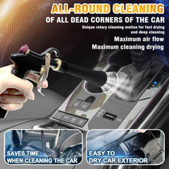 GZ-KJM High-pressure airflow helps remove grime from dashboard vents.