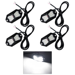 GZ5CG four-pod LED rock lights for underbody illumination on trucks