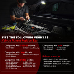 GZGN 1EW63TZZAA Dodge Ram fitment guide aids quick compatibility checks
