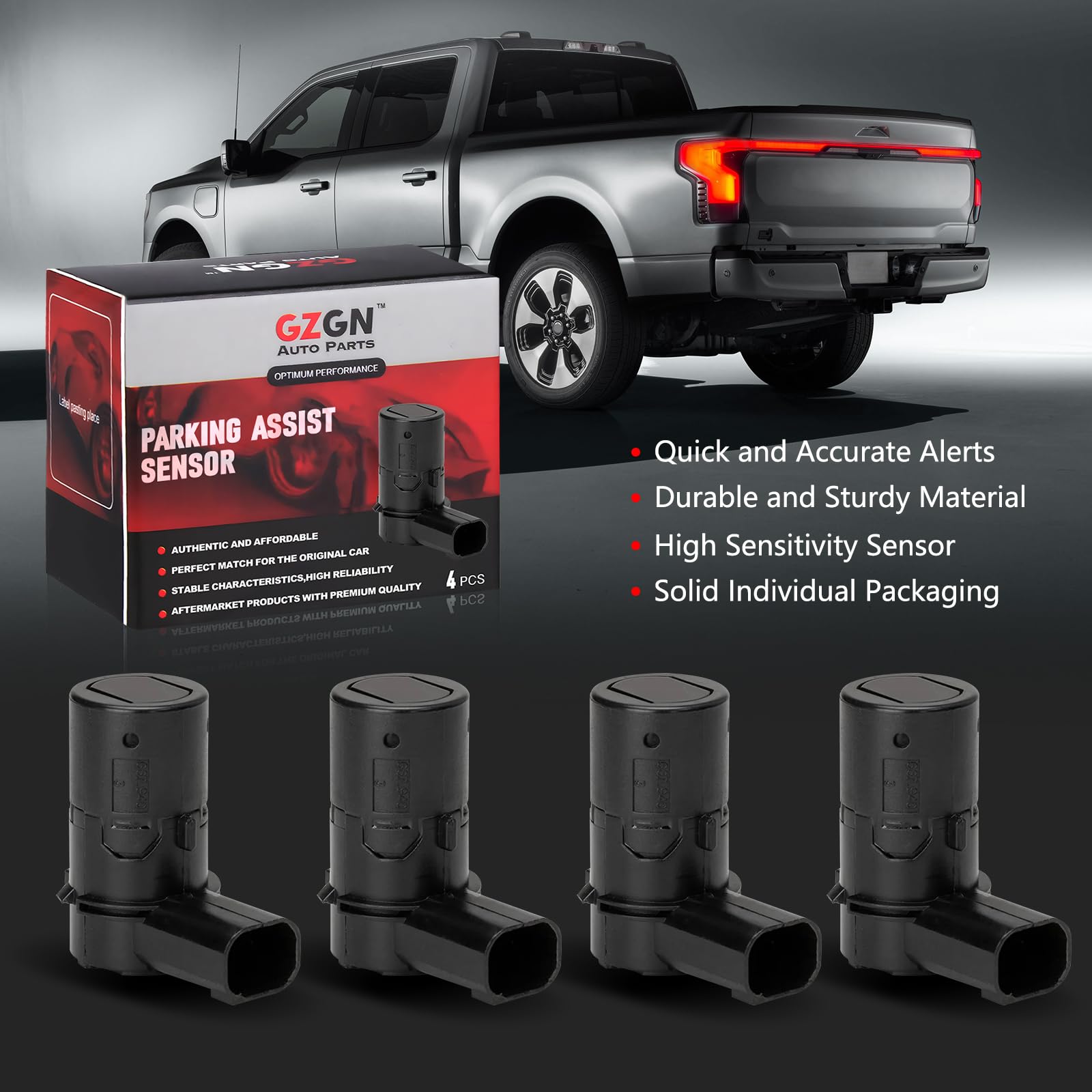 GZGN Escape rear bumper sensor in action improves parking awareness.