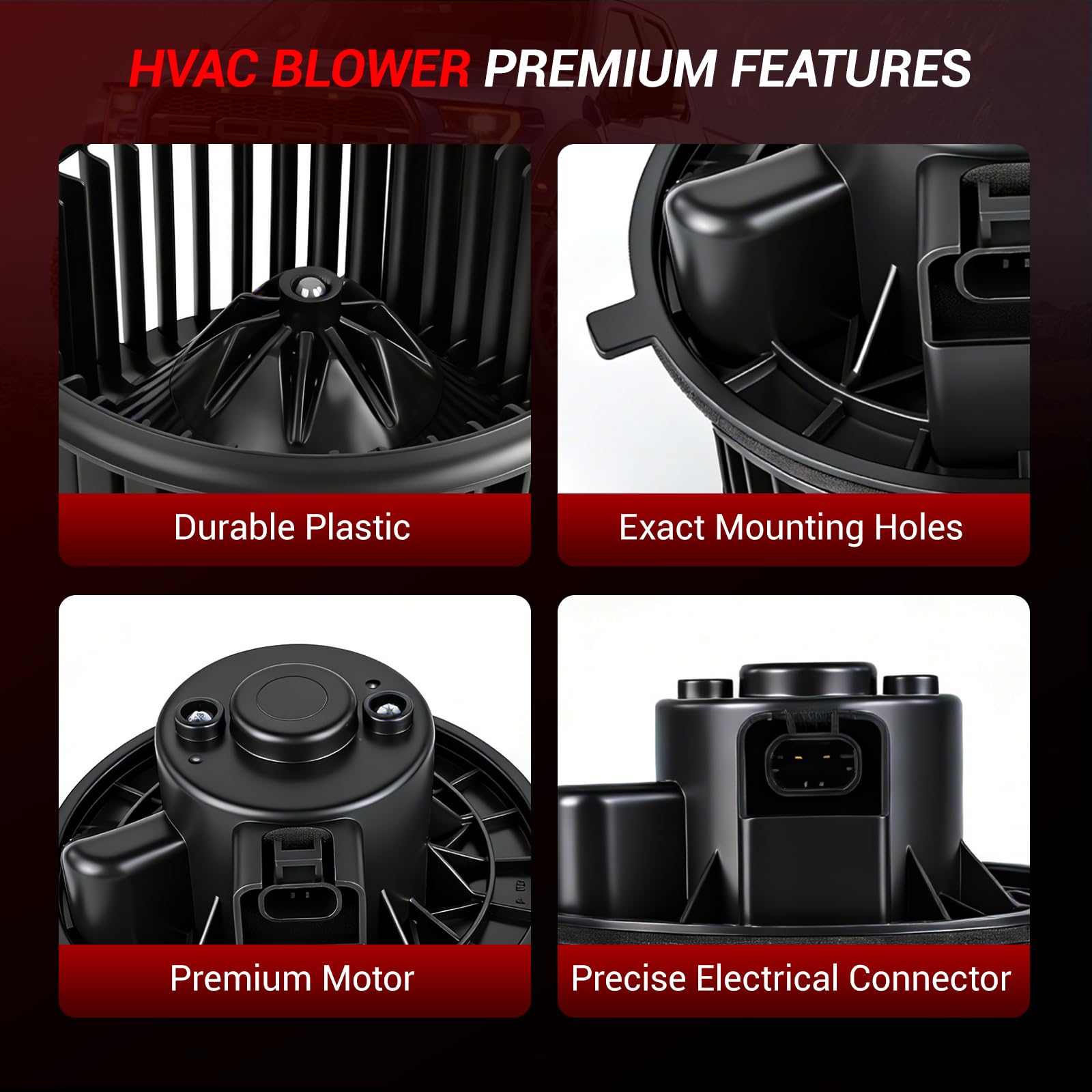 GZGN front blower motor airflow image highlights strong air delivery on demand