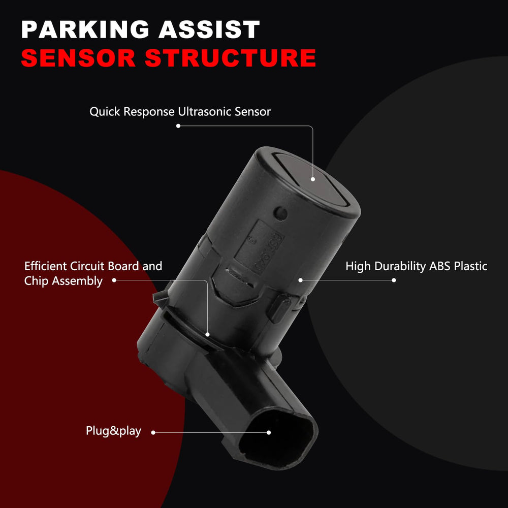 GZGN Mercury Mountaineer rear parking sensor with durable ABS build.