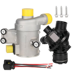 GZGN water pump assembly with aluminum housing for BMW engines