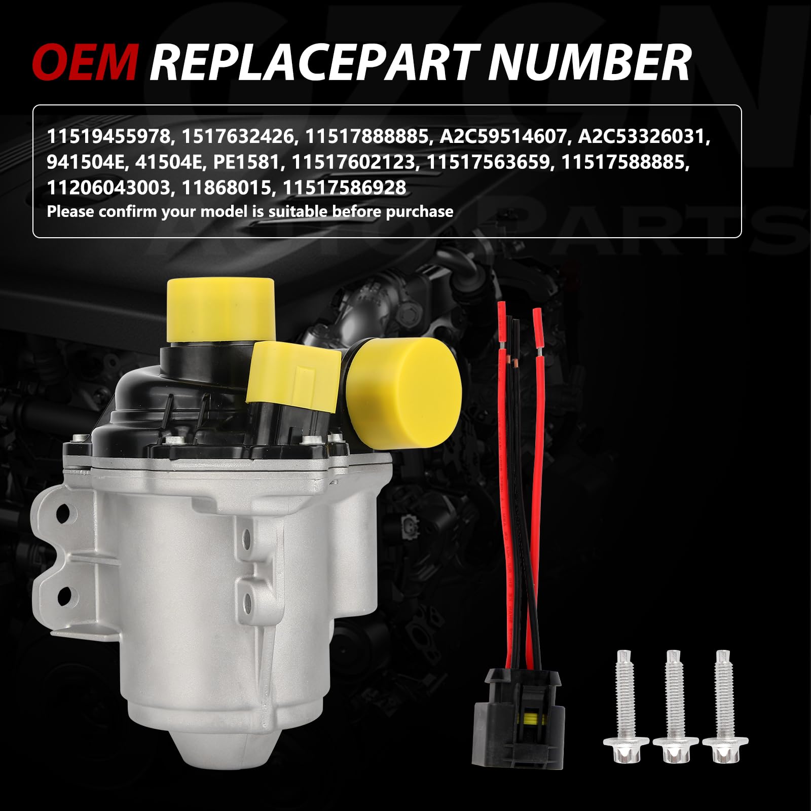 GZGN wiring harness included for easy installation