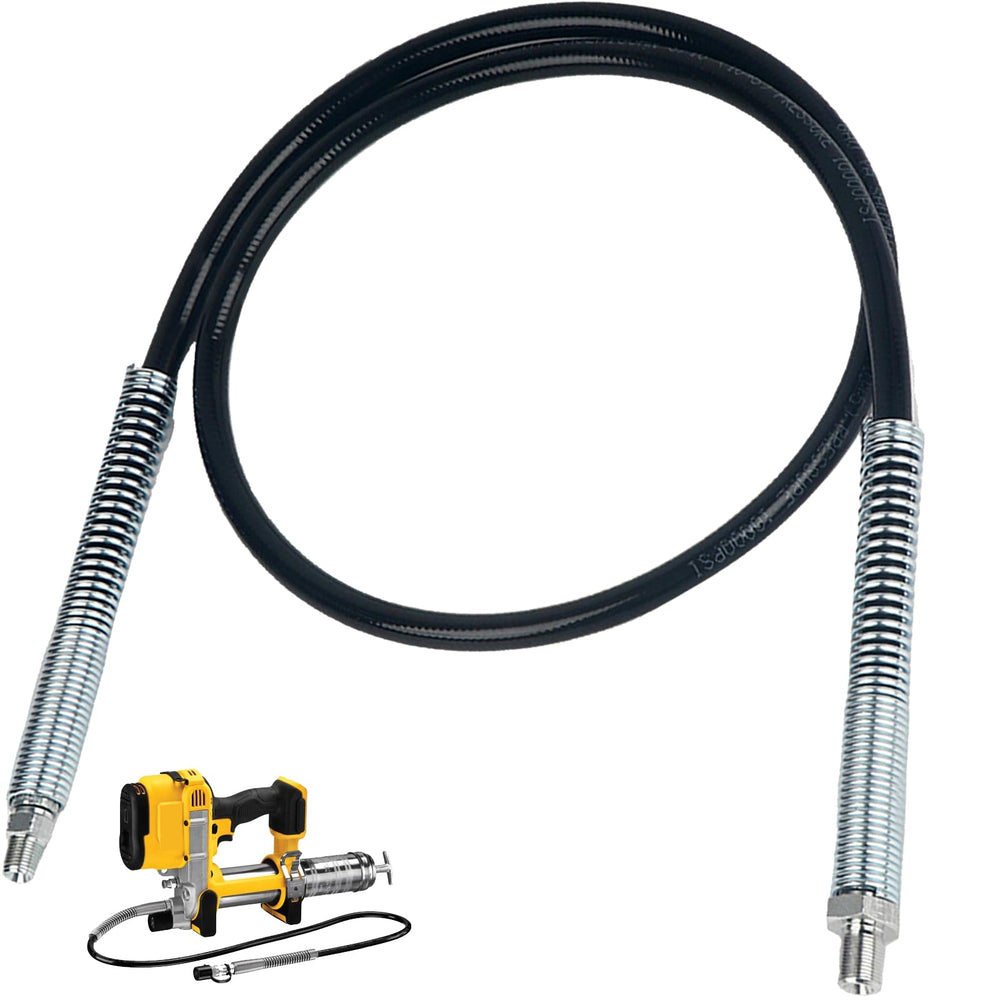 GZJoSum DCGG5703-42 grease hose assembly for 42-inch reach and high pressure application.