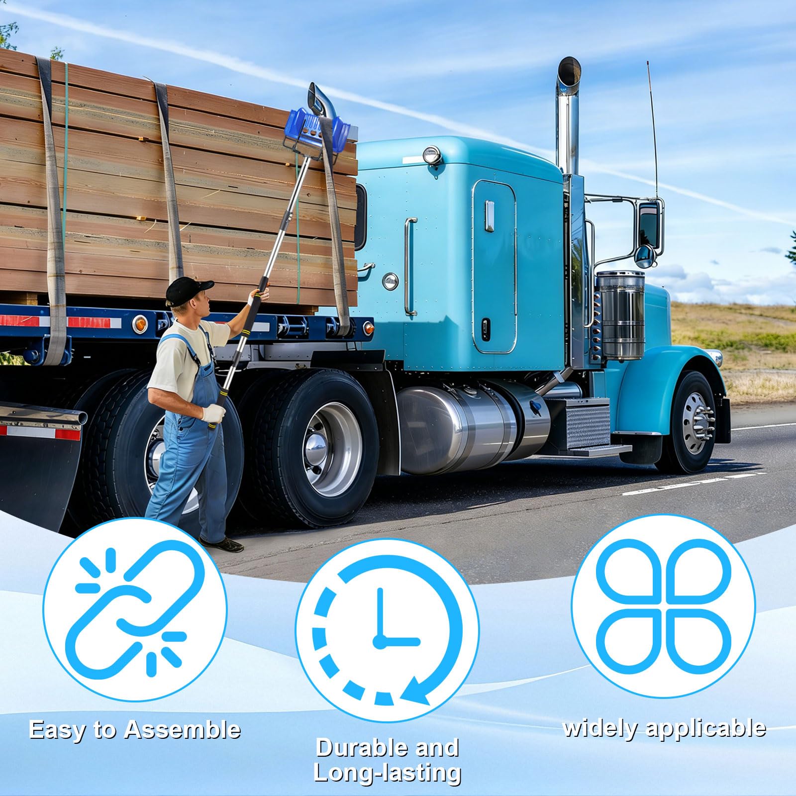 Gzlozak easy assembly and disassembly for quick storage after jobs