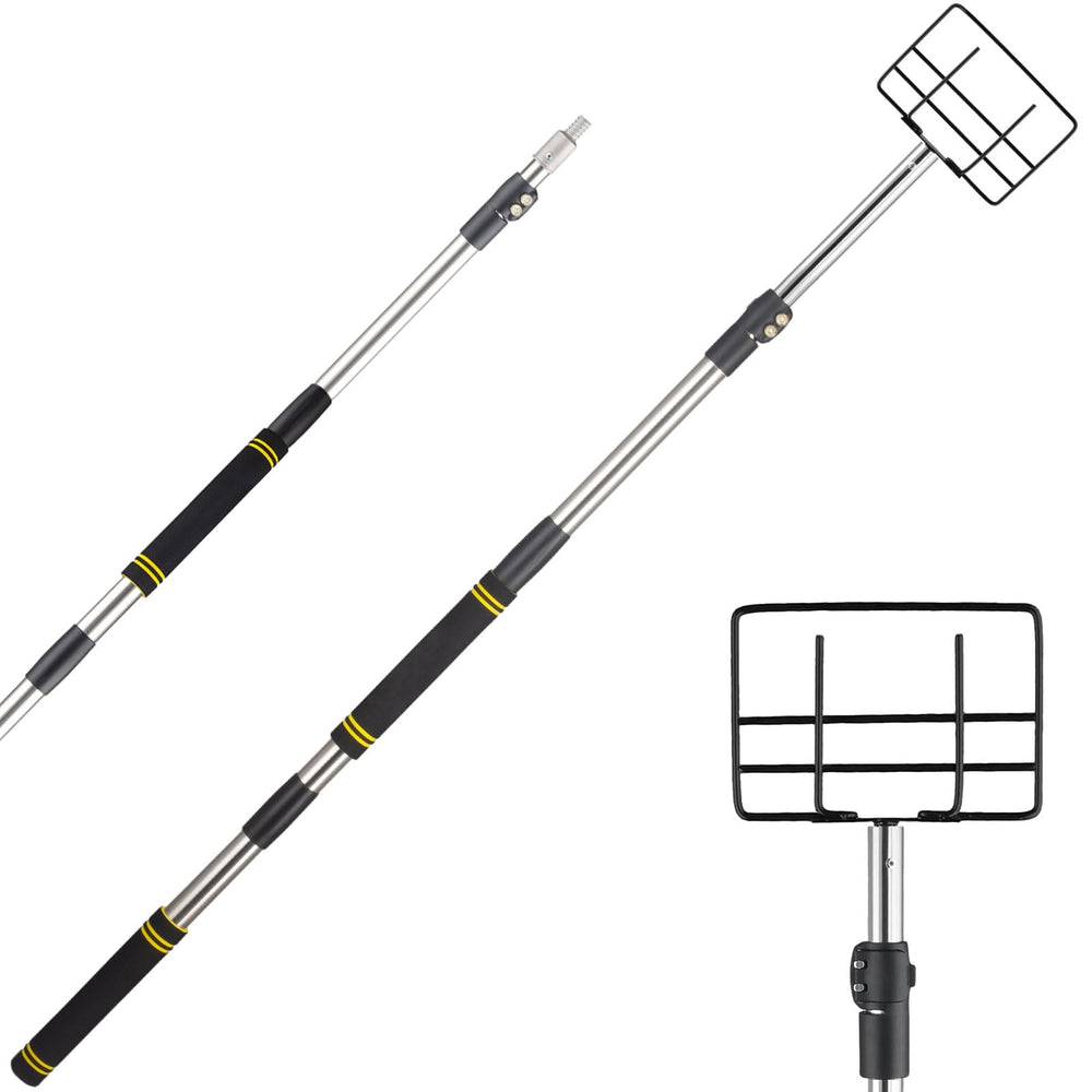 Gzlozak edge protector handle with adjustable reach for safer flatbed cargo handling