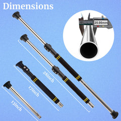 Gzlozak hood prop rod angled pads prevent scratches during use