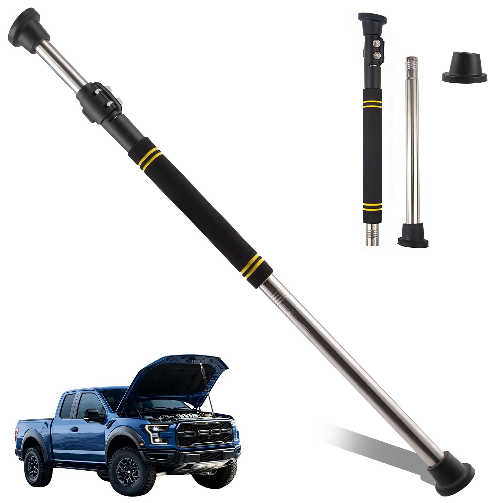 Gzlozak hood prop rod extended reach for engine bay access