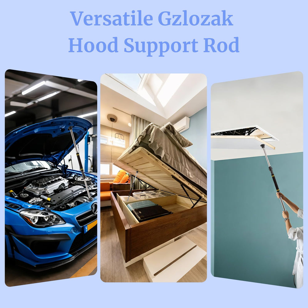 Gzlozak hood prop rod workshop setup for auto repairs