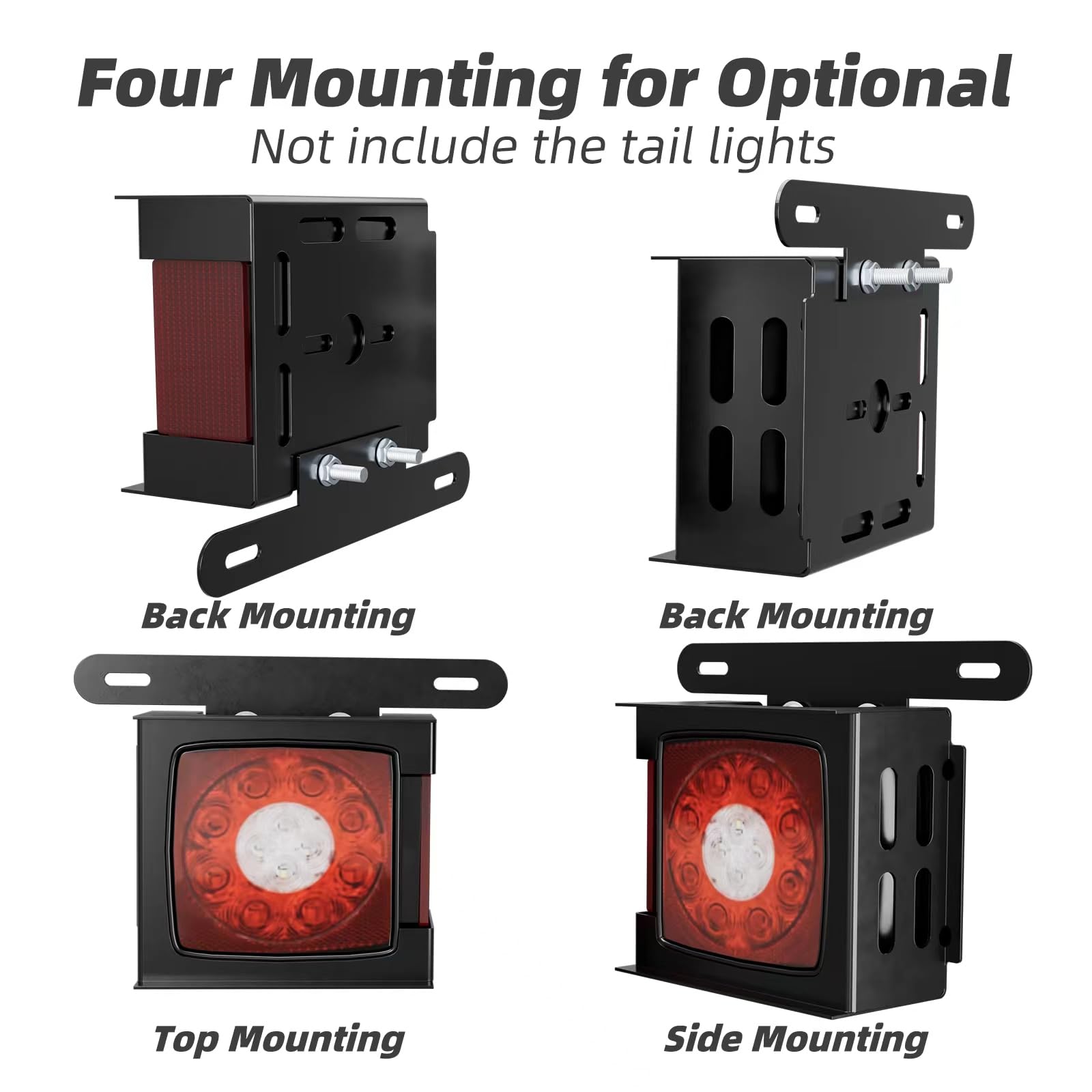 GZQIUYI mounted-on-trailer view shows rugged installation for rough terrain.