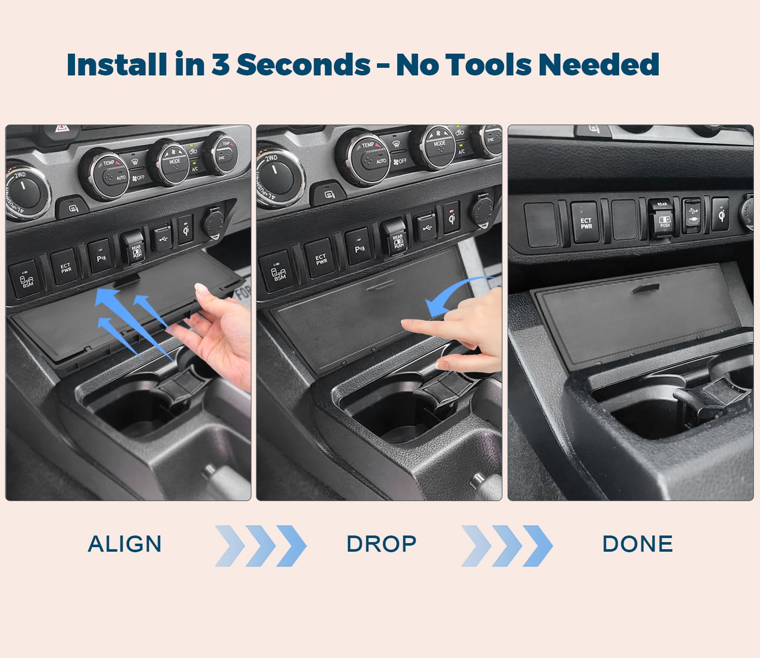 GZSH easy installation with no tools required for quick setup.