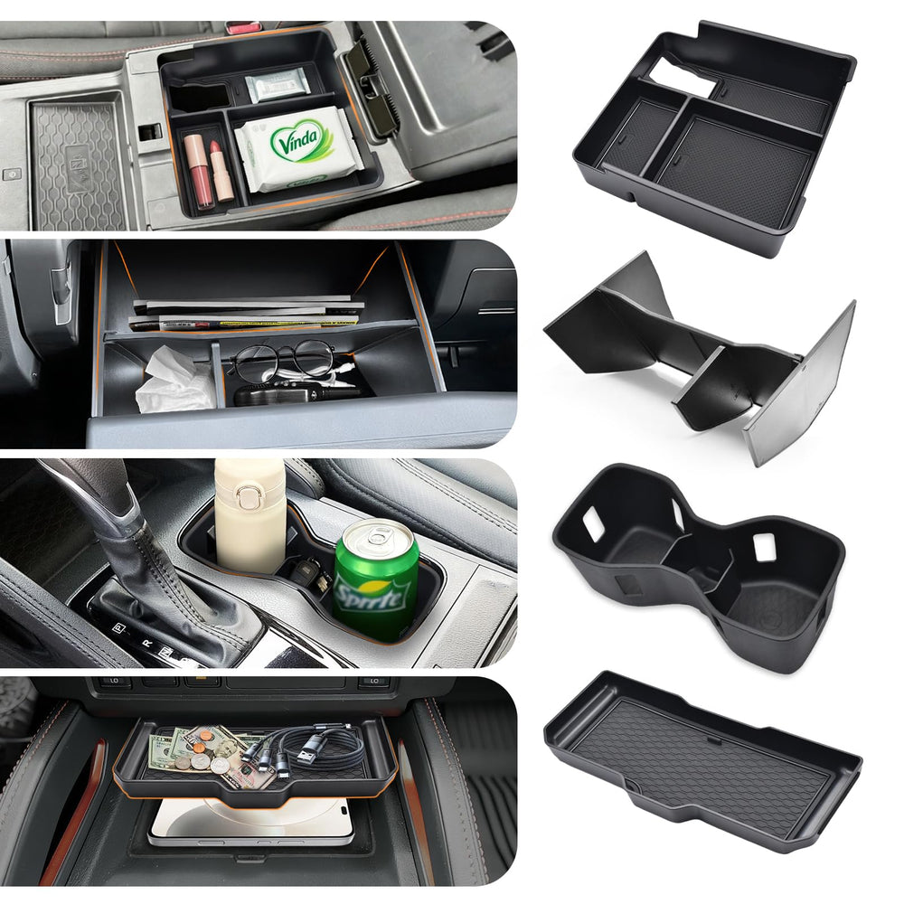 GZSH front console shelf fits Nissan Frontier precisely and expands storage.
