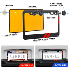 GZSH smooth-edge polished aluminum surface protects vehicles and plates.