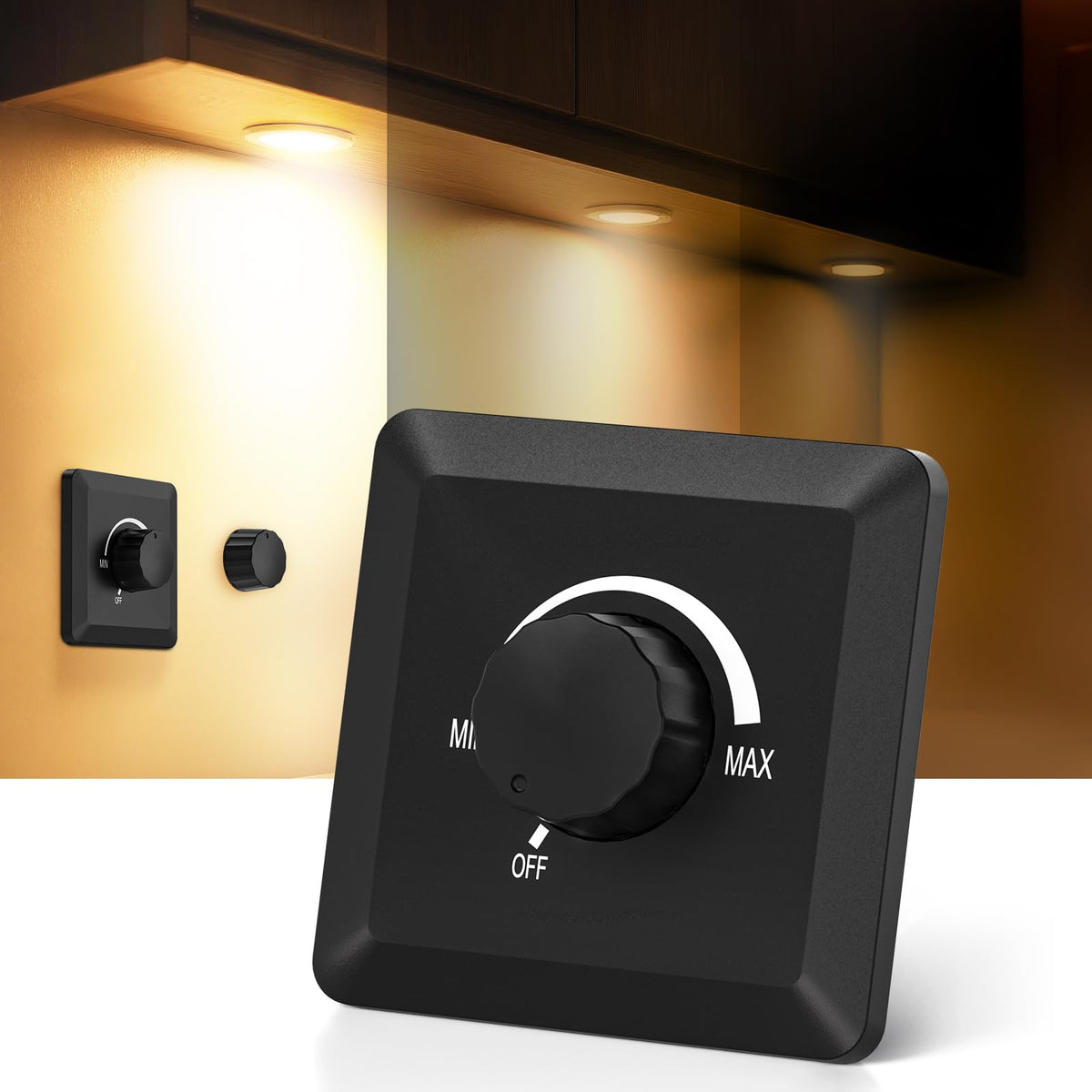 GZV 12V dimmer switch dial for precise brightness control in RVs and marine lighting