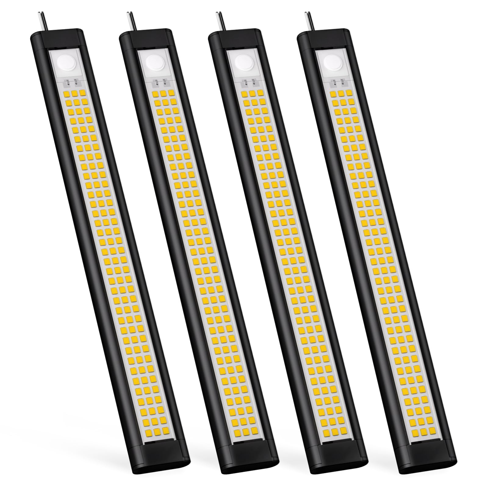 GZV 12V LED light bar front view for trailers delivers bright interior illumination