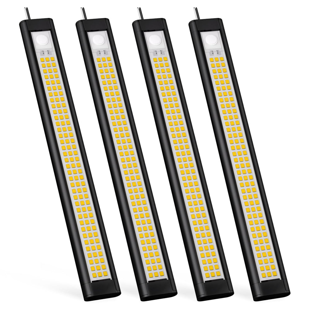 GZV 12V LED light bar front view for trailers delivers bright interior illumination