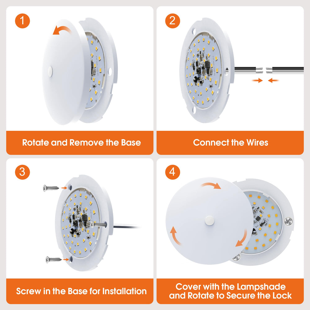 GZV RV interior light with aluminum base for durable heat dissipation in travel vehicles.