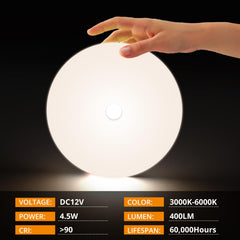 GZV RV interior light with smart memory recalls preferred setting.