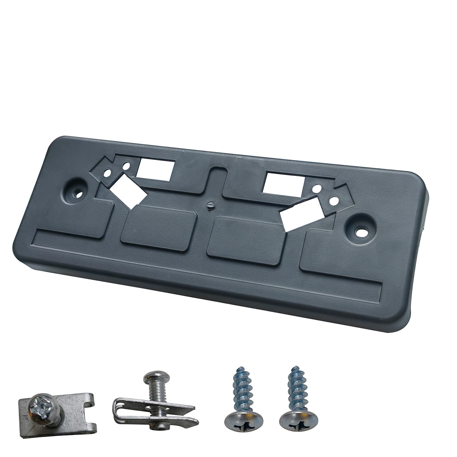 GZVKE front license plate frame on a Nissan Rogue with secure OEM-sized fit.