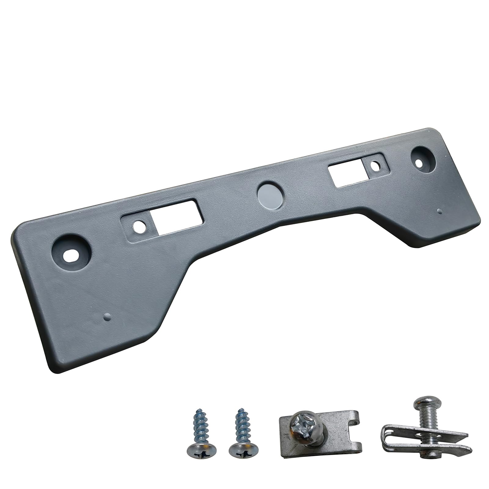 GZVKE license frame bracket includes screws for easy, tool-free mounting.